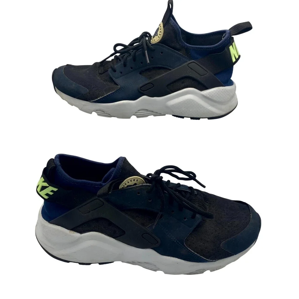 Nike Air Huarache Run Ultra 819685-403 Men 8.5 Sneaker Midnight Navy Black Shoes